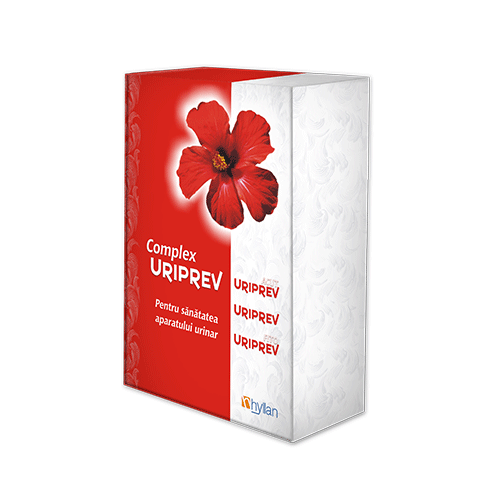 Uriprev Complex - pachet pentru diminuarea infectiilor urinare